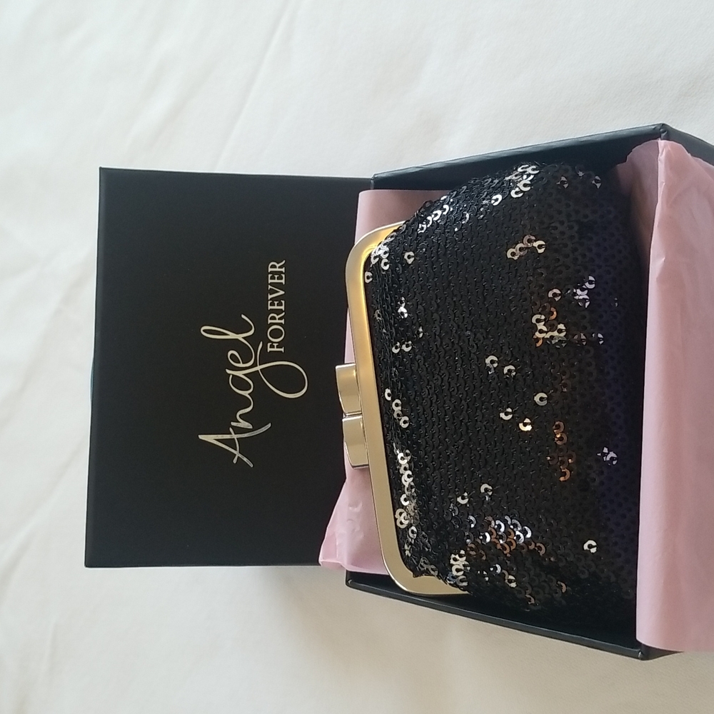 Victoria secret sequin coin purse